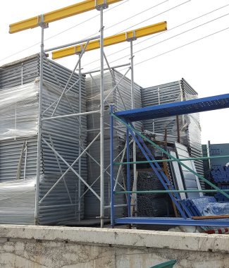 Scaffold Galvanized Panel