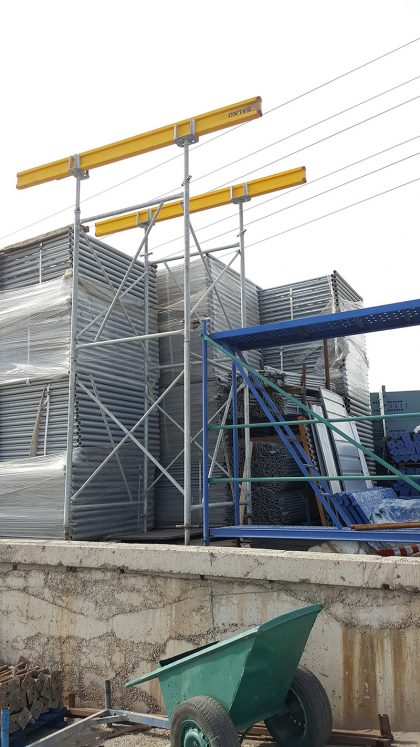 Galvaniz Masa İskele